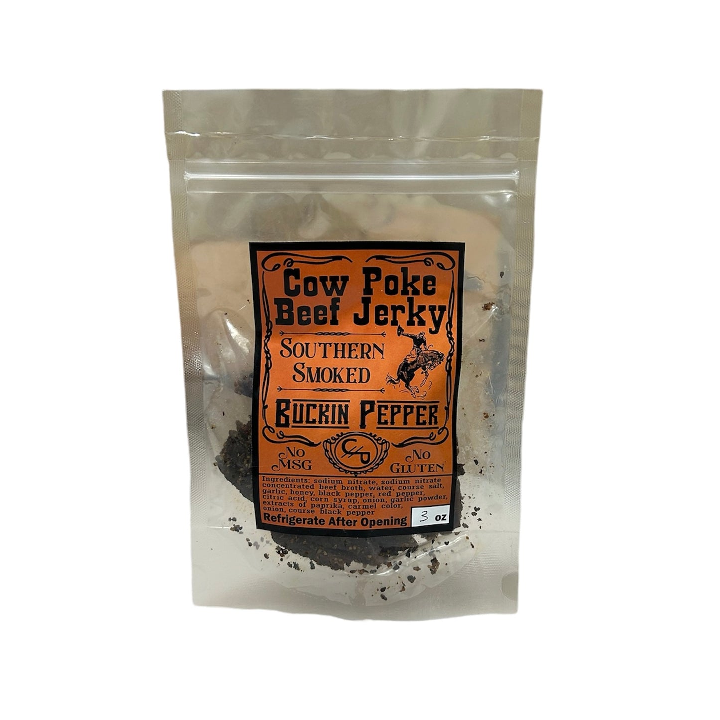 Buckin Pepper Beef Jerky